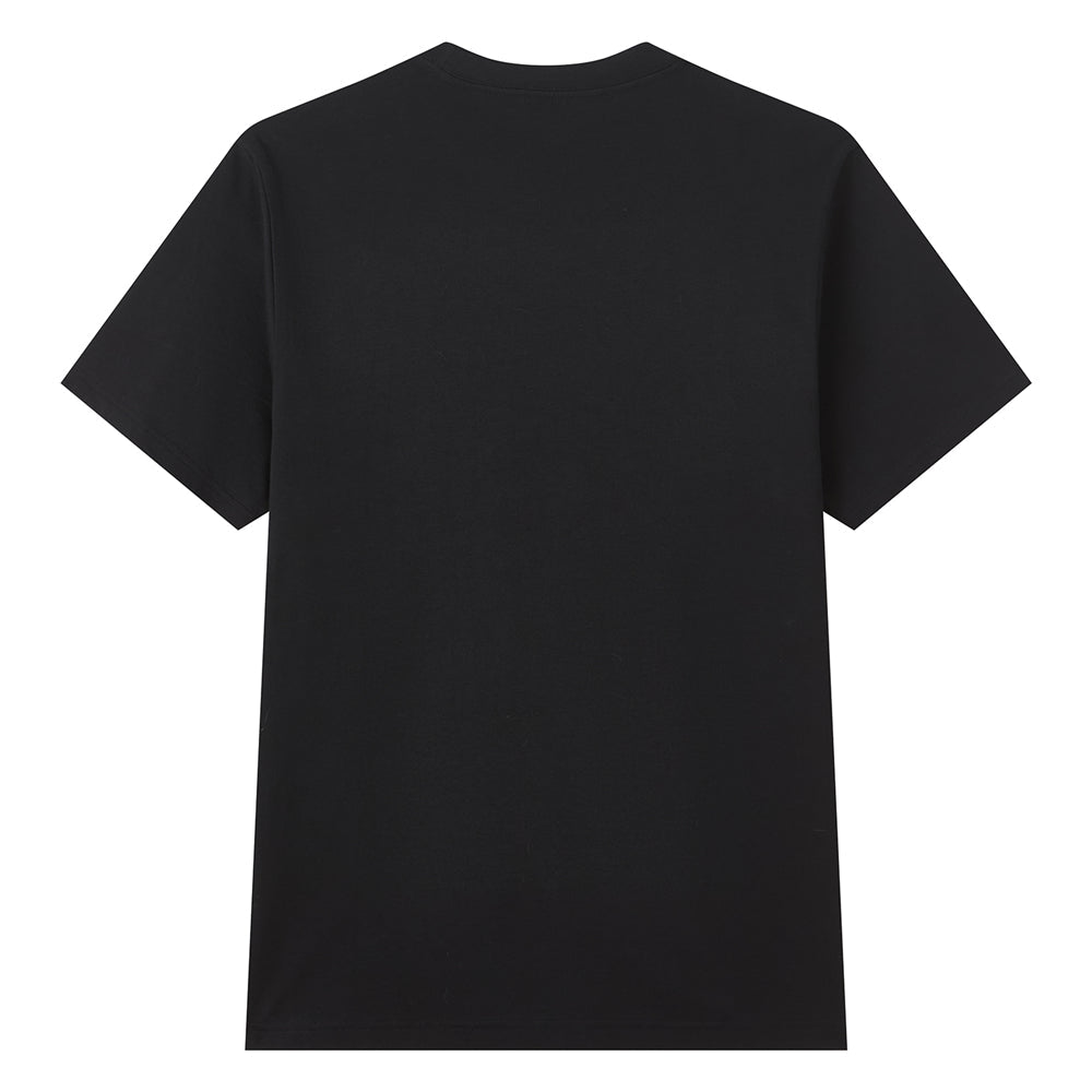 Giordano Men’s Slim Cotton Crew Neck Message Print Tee - Premium Print Tee