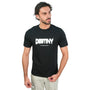 Giordano Men’s Slim Cotton Crew Neck Message Print Tee - first_variant_option_2 Premium Print Tee for Giordano