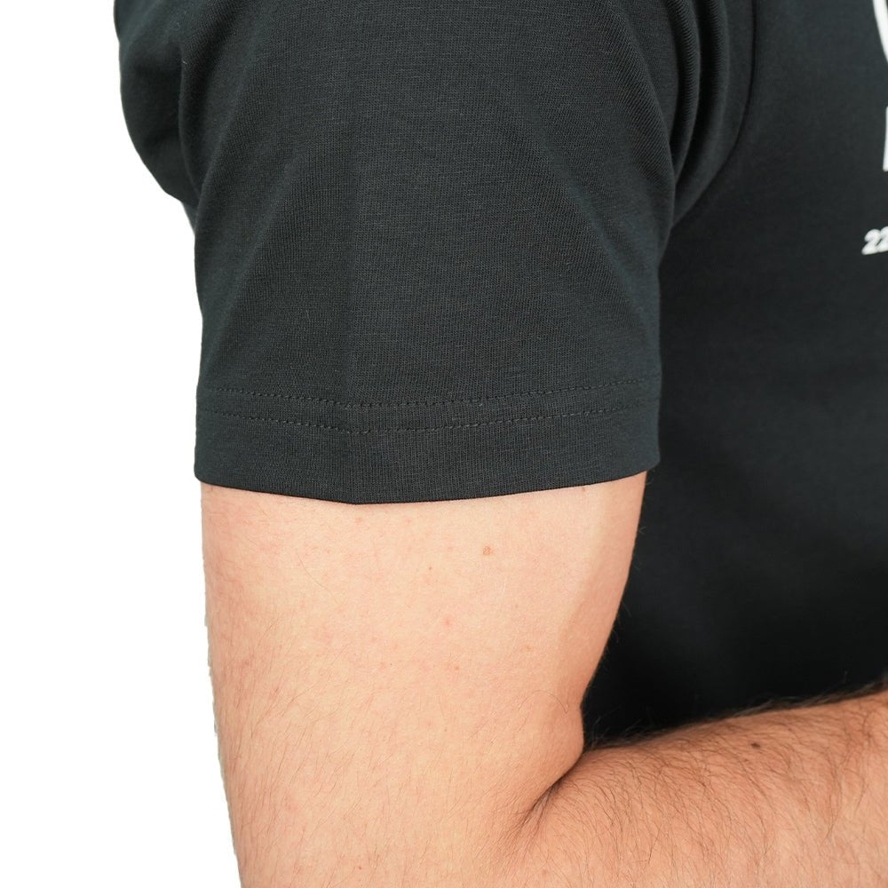 Giordano Men’s Slim Cotton Crew Neck Message Print Tee - first_variant_option_2 Premium Print Tee for Giordano