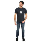 Giordano Men’s Slim Cotton Crew Neck Message Print Tee - first_variant_option_2 Premium Print Tee for Giordano