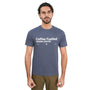 Giordano Men’s Slim Cotton Crew Neck Message Print Tee - first_variant_option_2 Premium Print Tee for Giordano