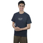 Giordano Men’s Slim Cotton Crew Neck Message Print Tee - Premium Print Tee
