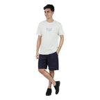 Giordano Men’s Slim Cotton Crew Neck Message Print Tee - Premium Print Tee