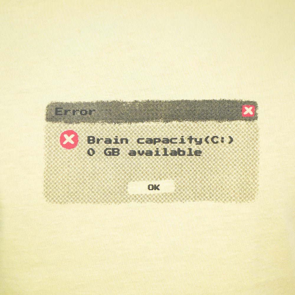 Giordano Men’s Slim Cotton Crew Neck Message Print Tee - first_variant_option_2 Premium Print Tee for Giordano