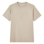 Giordano Men’s Slim Cotton Crew Neck Signature Print Tee - Premium Print Tee
