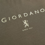 Giordano Men’s Slim Cotton Crew Neck Signature Print Tee - first_variant_option_2 Premium Print Tee for Giordano