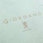 Giordano Men’s Slim Cotton Crew Neck Signature Print Tee - first_variant_option_2 Premium Print Tee for Giordano