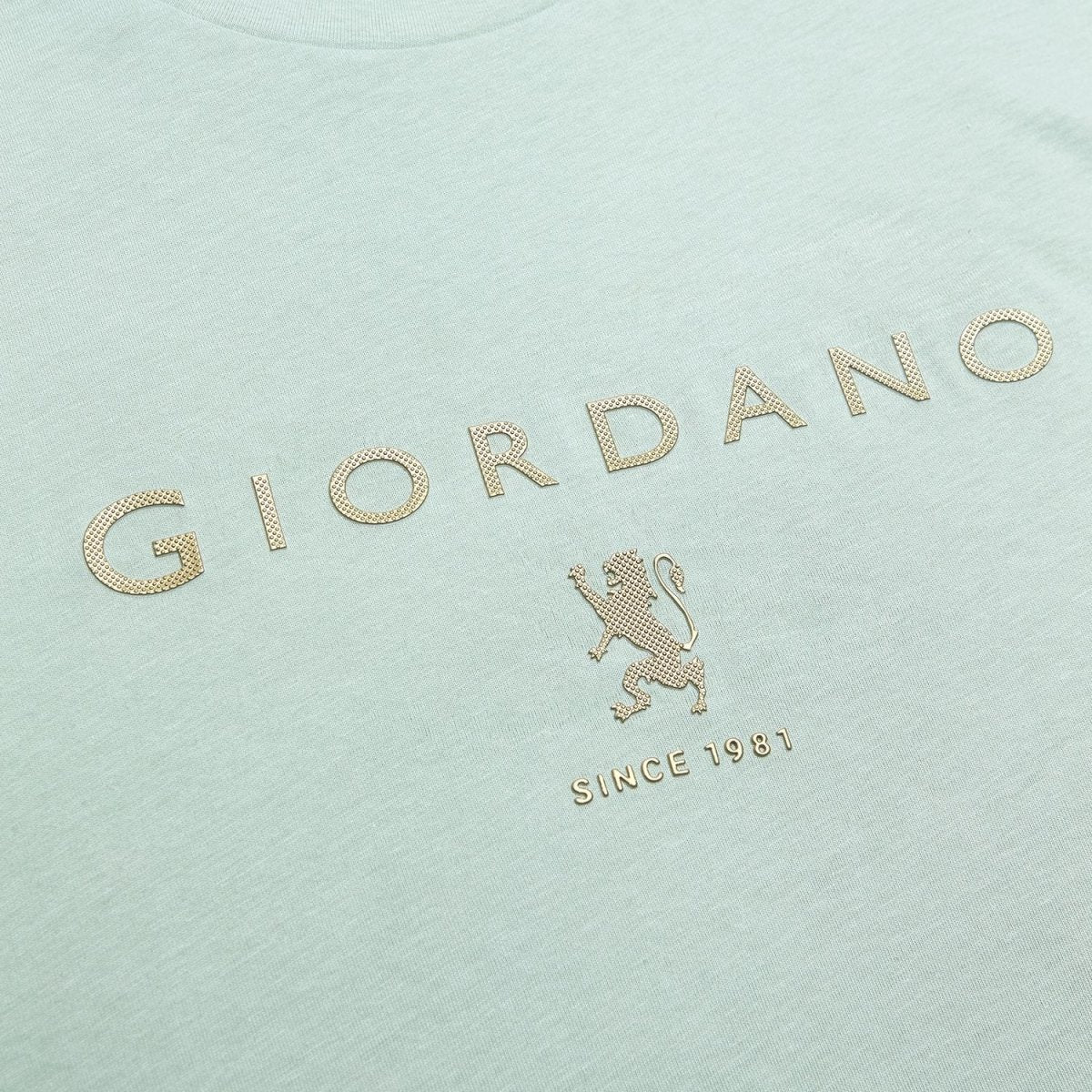 Giordano Men’s Slim Cotton Crew Neck Signature Print Tee - first_variant_option_2 Premium Print Tee for Giordano