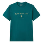 Giordano Men’s Slim Cotton Crew Neck Signature Print Tee - first_variant_option_2 Premium Print Tee for Giordano
