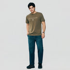 Giordano Men’s Slim Cotton Crew Neck Signature Print Tee - first_variant_option_2 Premium Print Tee for Giordano