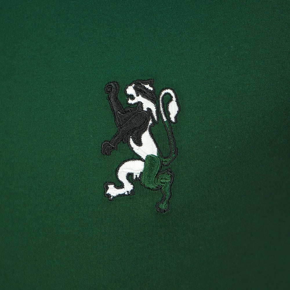 Giordano Men’s Slim Cotton Crew Neck Tee with Embroidery - Premium Tee