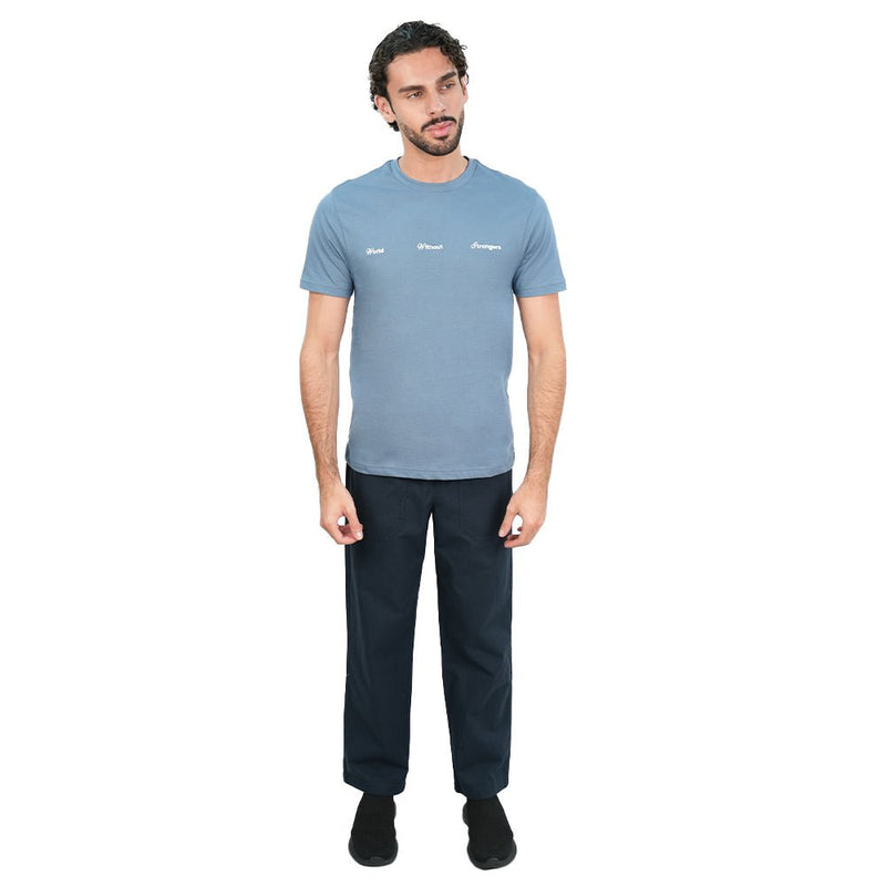 Giordano Men’s Slim Cotton Crew Neck WWS Print Tee - first_variant_option_2 Premium Print Tee for Giordano