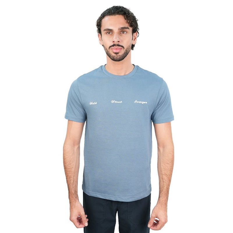 Giordano Men’s Slim Cotton Crew Neck WWS Print Tee - first_variant_option_2 Premium Print Tee for Giordano