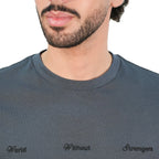 Giordano Men’s Slim Cotton Crew Neck WWS Print Tee - first_variant_option_2 Premium Print Tee for Giordano