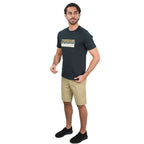 Giordano Men's Slim Cotton Heritage Graphic Tee - Premium Print Tee