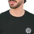 Giordano Men's Slim Cotton Heritage Stripe Tee - first_variant_option_2 Premium Print Tee for Giordano