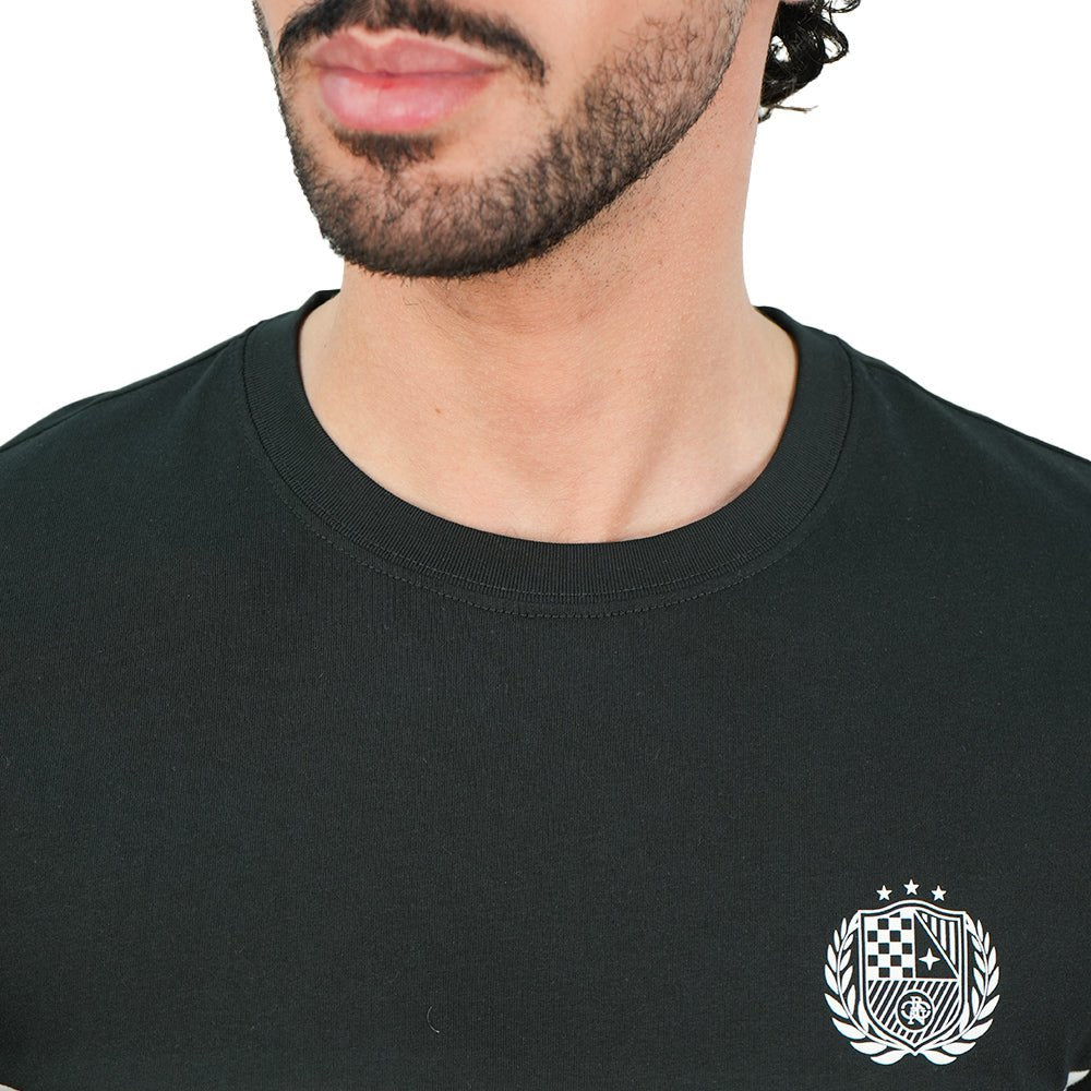 Giordano Men's Slim Cotton Heritage Stripe Tee - first_variant_option_2 Premium Print Tee for Giordano