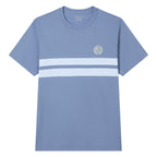 Giordano Men's Slim Cotton Heritage Stripe Tee - first_variant_option_2 Premium Print Tee for Giordano