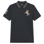 Giordano Men's Slim Cotton Lycra Napoleon Polo - first_variant_option_2 Premium Polo for Giordano