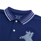 Giordano Men's Slim Cotton Lycra Napoleon Polo - first_variant_option_2 Premium Polo for Giordano