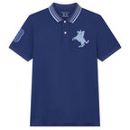 Giordano Men's Slim Cotton Lycra Napoleon Polo - first_variant_option_2 Premium Polo for Giordano