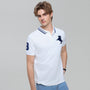 Giordano Men's Slim Cotton Lycra Napoleon Polo - first_variant_option_2 Premium Polo for Giordano
