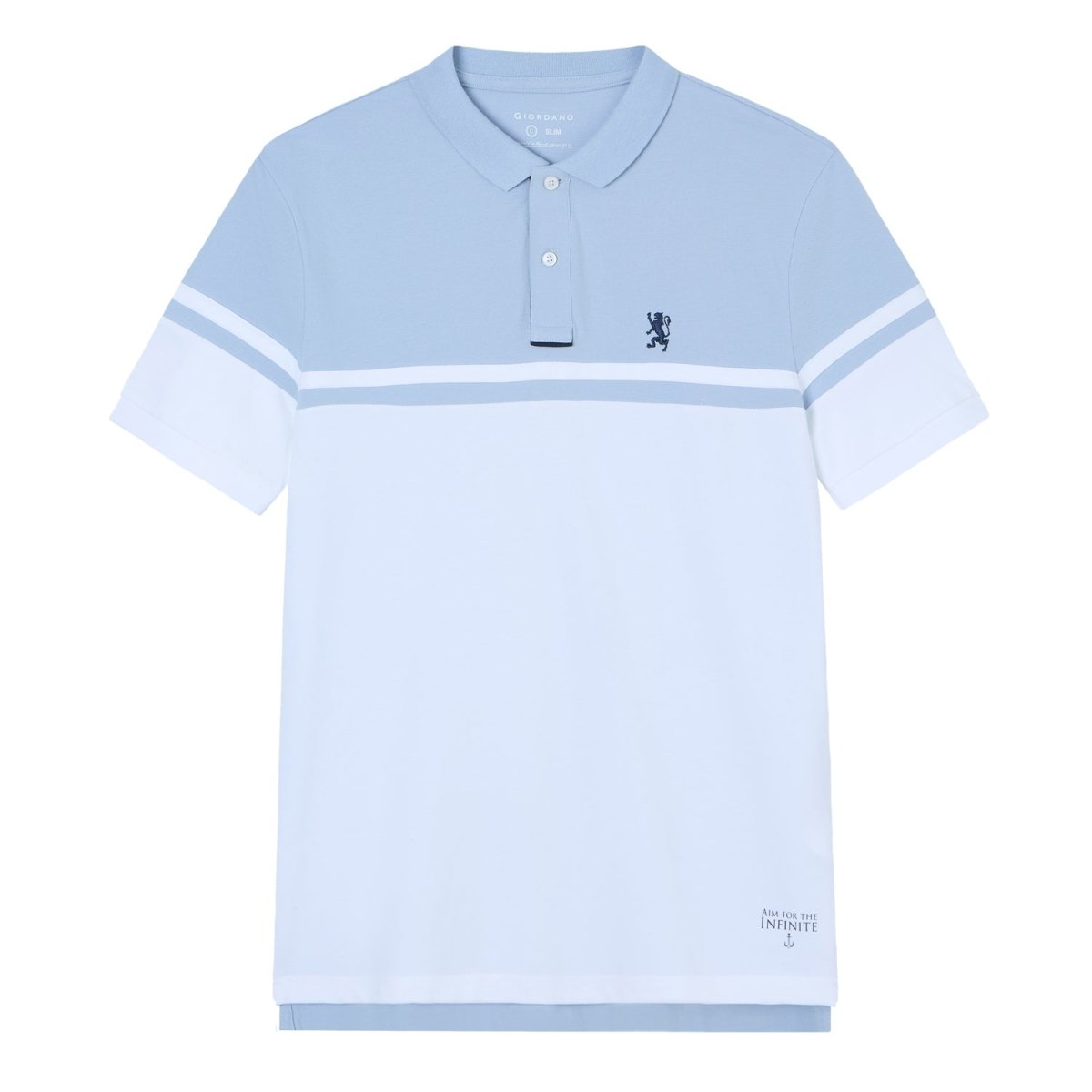 Giordano Men's Slim Cotton Lycra Pique Polo - first_variant_option_2 Premium Polo for Giordano