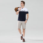 Giordano Men's Slim Cotton Lycra Pique Polo - first_variant_option_2 Premium Polo for Giordano