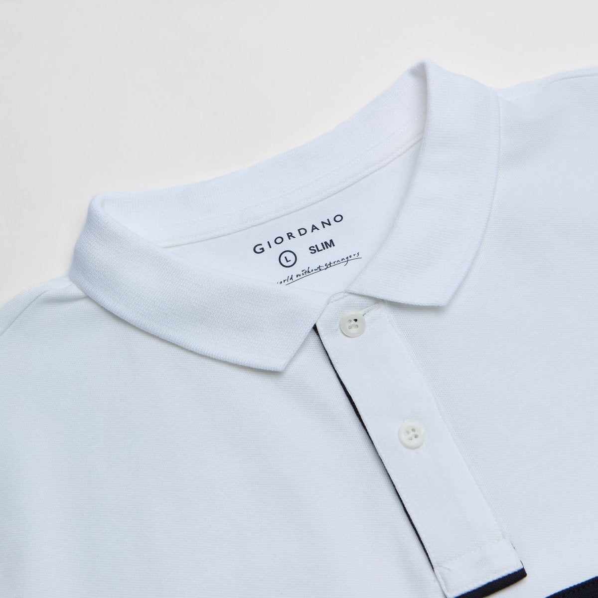 Giordano Men's Slim Cotton Lycra Pique Polo - first_variant_option_2 Premium Polo for Giordano