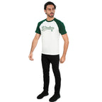Giordano Men's Slim Cotton Raglan Signature Tee - first_variant_option_2 Premium Print Tee for Giordano