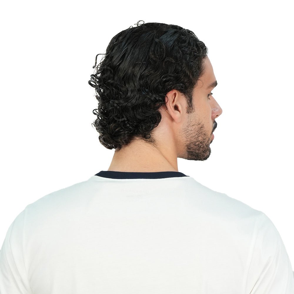 Giordano Men's Slim Cotton Team Club Graphic Tee - first_variant_option_2 Premium Print Tee for Giordano
