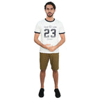 Giordano Men's Slim Cotton Team Club Graphic Tee - first_variant_option_2 Premium Print Tee for Giordano
