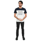 Giordano Men's Slim Cotton Varsity Number Tee - first_variant_option_2 Premium Print Tee for Giordano