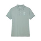 Giordano Men’s Slim Fit 3D Lion Embroidery Lycra Pique Polo - Premium Polo