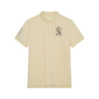 Giordano Men’s Slim Fit 3D Lion Embroidery Lycra Pique Polo - Premium Polo