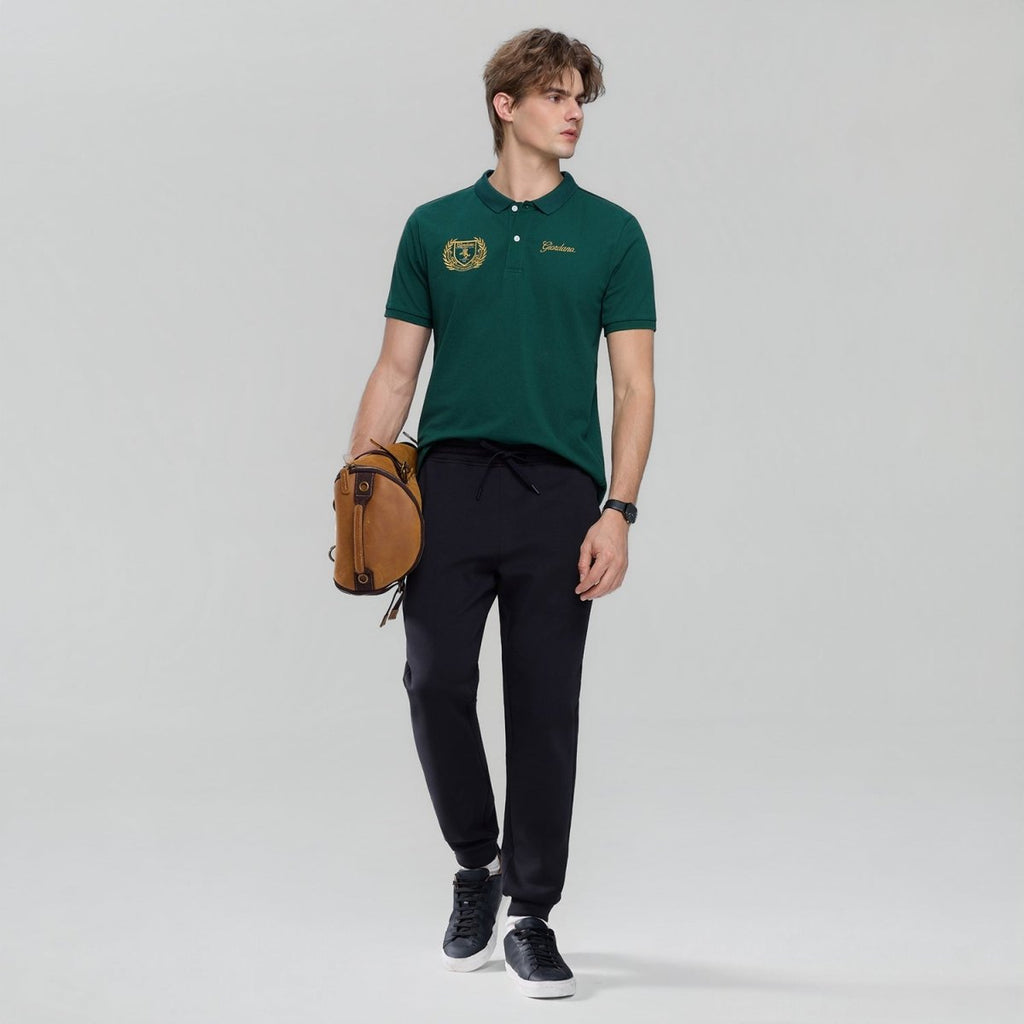Giordano Men's Slim Fit Club House Embroidered Polo - first_variant_option_2 Premium Polo for Giordano