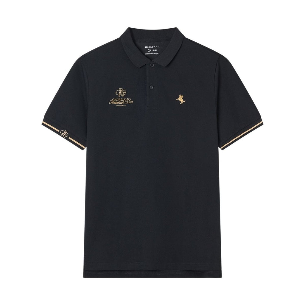 Giordano Men's Slim Fit Club House Lacoste Polo - first_variant_option_2 Premium Polo for Giordano