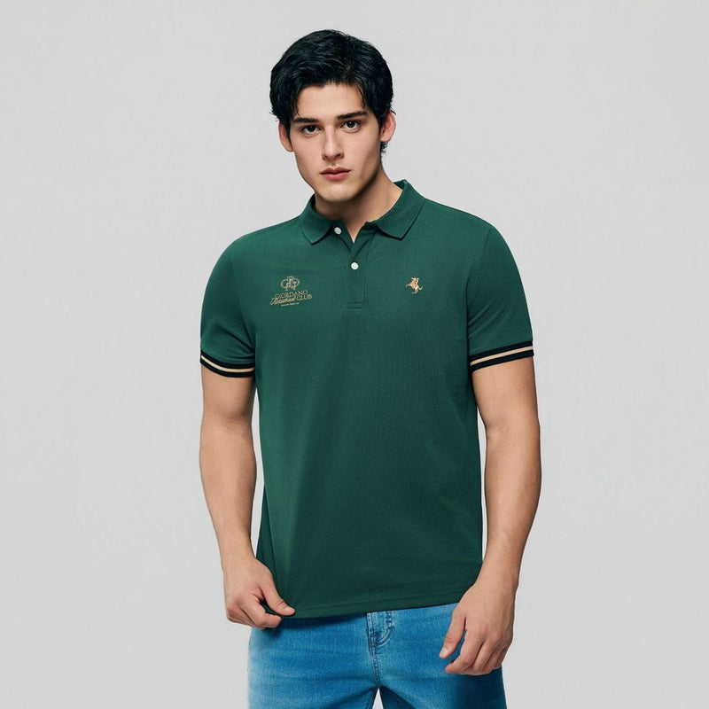 Giordano Men's Slim Fit Club House Lacoste Polo - first_variant_option_2 Premium Polo for Giordano