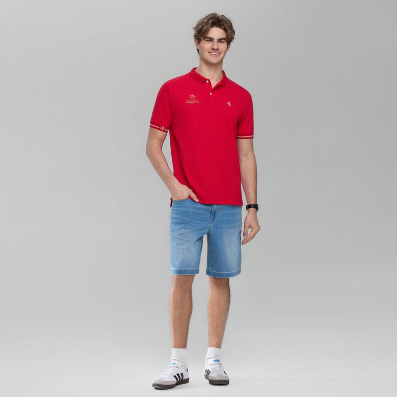 Giordano Men's Slim Fit Club House Lacoste Polo - first_variant_option_2 Premium Polo for Giordano