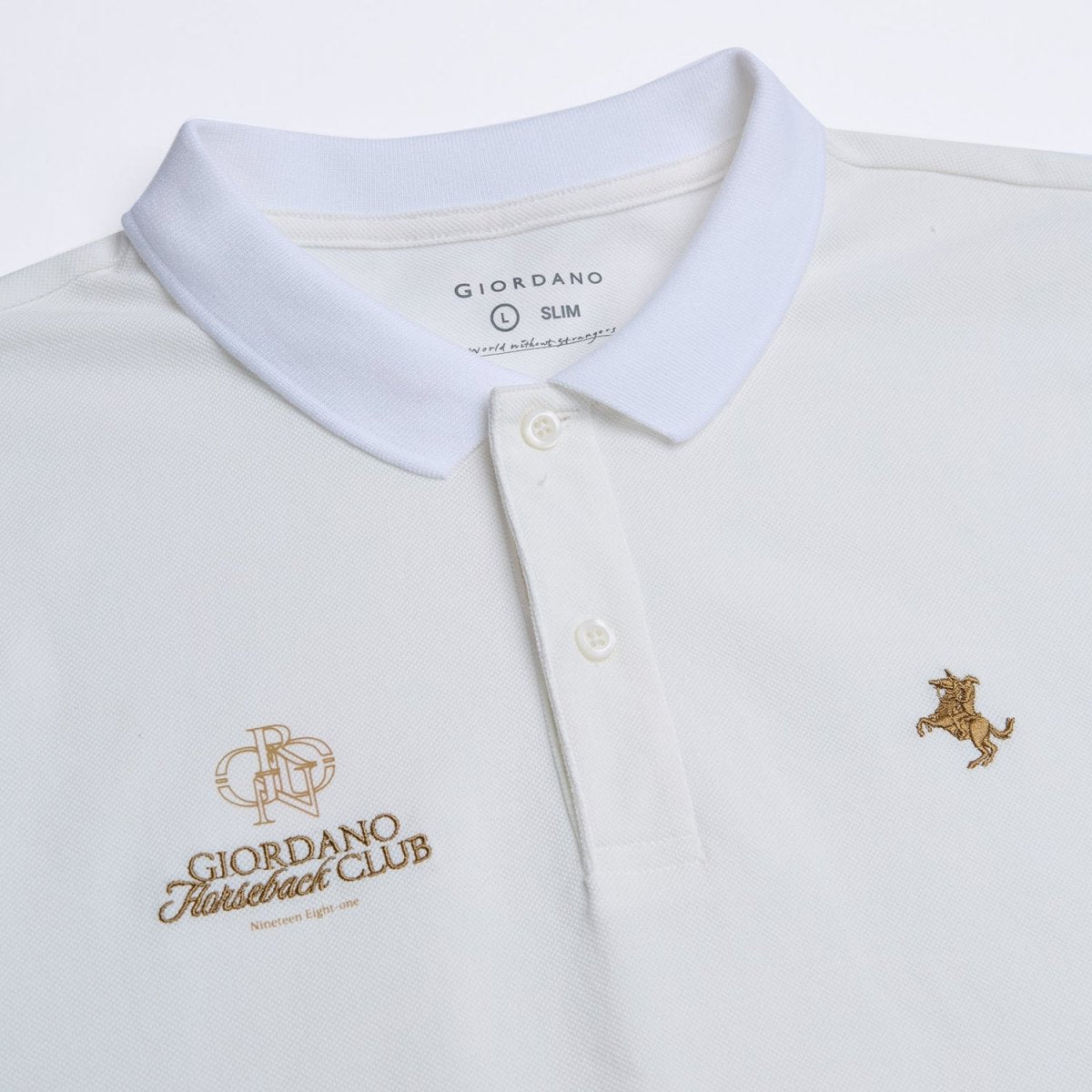 Giordano Men's Slim Fit Club House Lacoste Polo - first_variant_option_2 Premium Polo for Giordano
