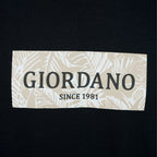 Giordano Men’s Slim Fit Cotton Branding Tee - Premium Print Tee