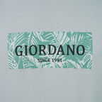 Giordano Men’s Slim Fit Cotton Branding Tee - Premium Print Tee