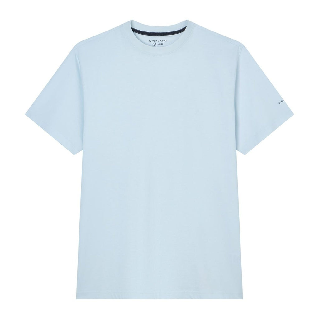 Giordano Men’s Slim Fit Cotton Crew Neck Tee - first_variant_option_2 Premium Tee for Giordano