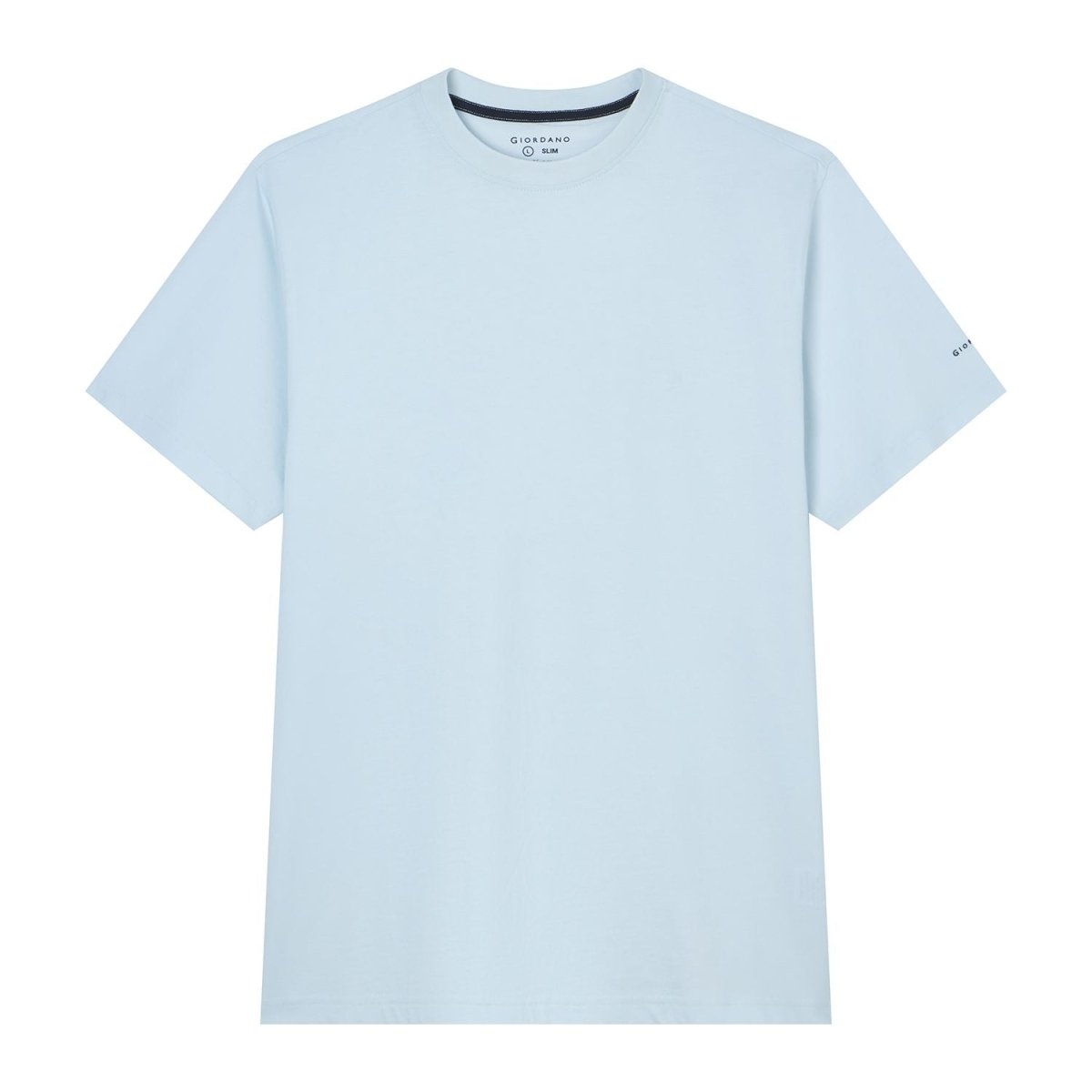 Giordano Men’s Slim Fit Cotton Crew Neck Tee - first_variant_option_2 Premium Tee for Giordano