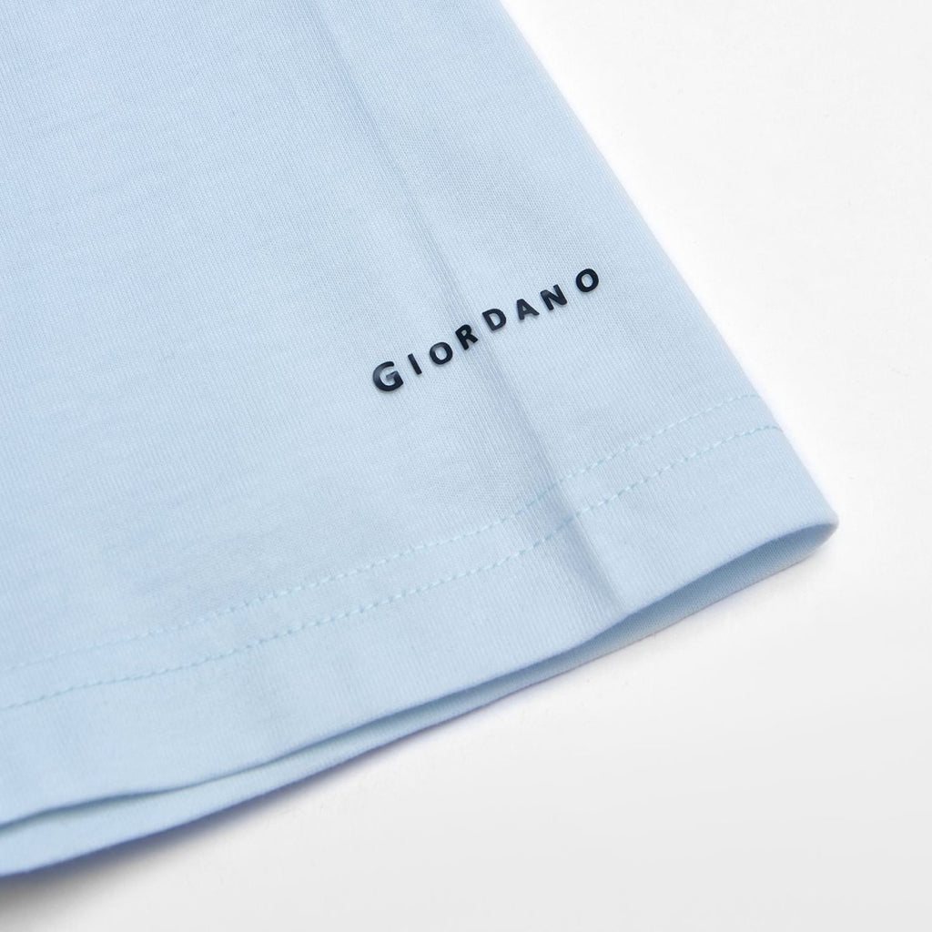 Giordano Men’s Slim Fit Cotton Crew Neck Tee - first_variant_option_2 Premium Tee for Giordano