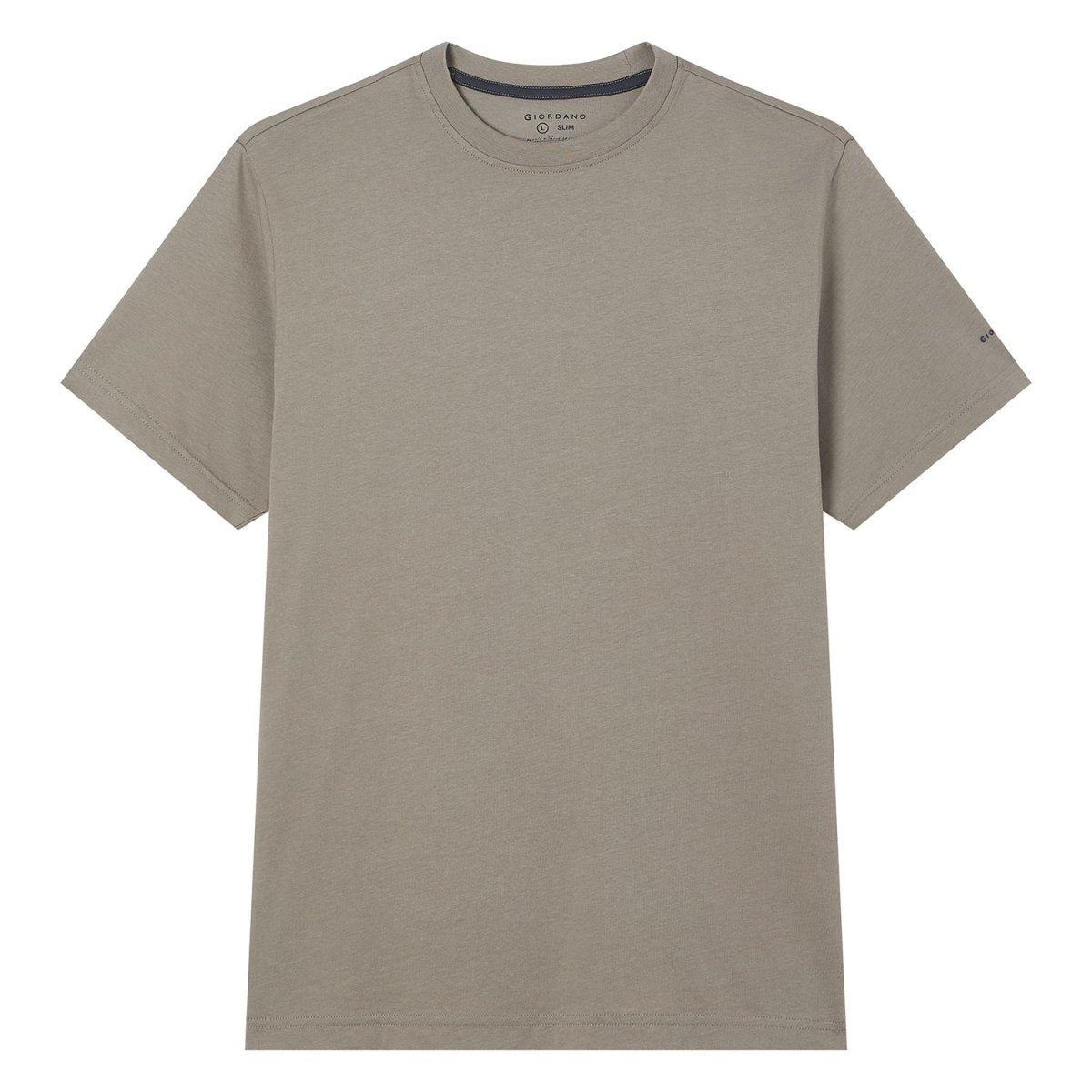 Giordano Men’s Slim Fit Cotton Crew Neck Tee - first_variant_option_2 Premium Tee for Giordano