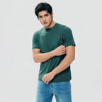 Giordano Men’s Slim Fit Cotton Crew Neck Tee - first_variant_option_2 Premium Tee for Giordano