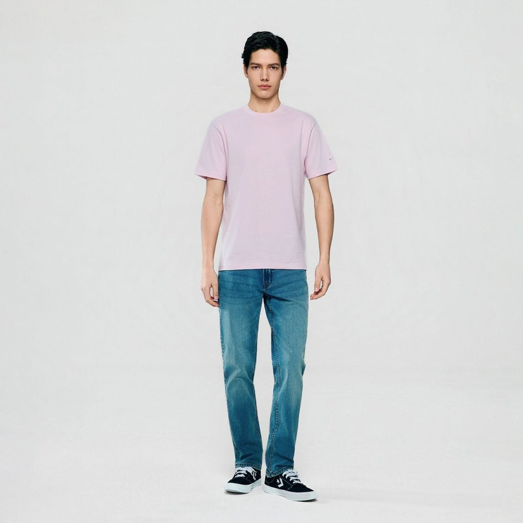 Giordano Men’s Slim Fit Cotton Crew Neck Tee - first_variant_option_2 Premium Tee for Giordano