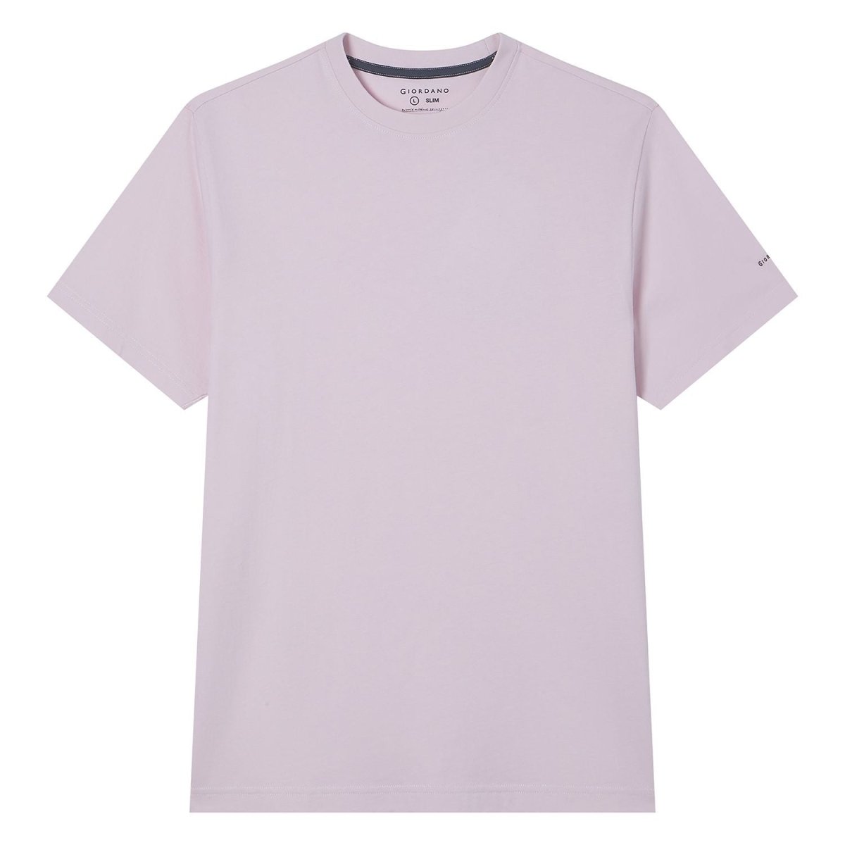 Giordano Men’s Slim Fit Cotton Crew Neck Tee - first_variant_option_2 Premium Tee for Giordano