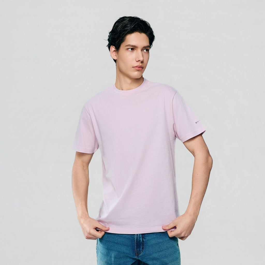 Giordano Men’s Slim Fit Cotton Crew Neck Tee - first_variant_option_2 Premium Tee for Giordano